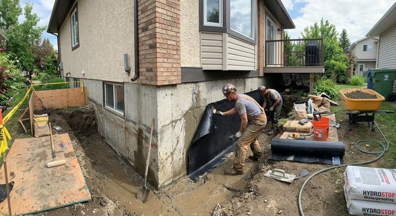 Basement Foundation Repair in East Haddam, CT