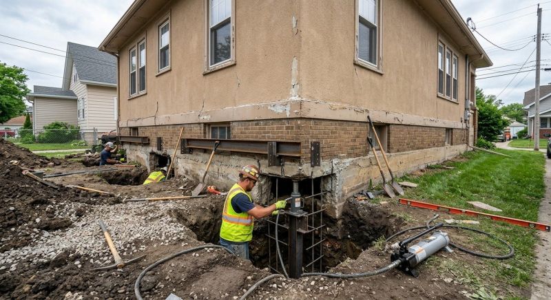Basement Underpinning in Hartford, CT