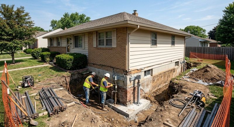 Building Foundation Repair in East Hartford, CT