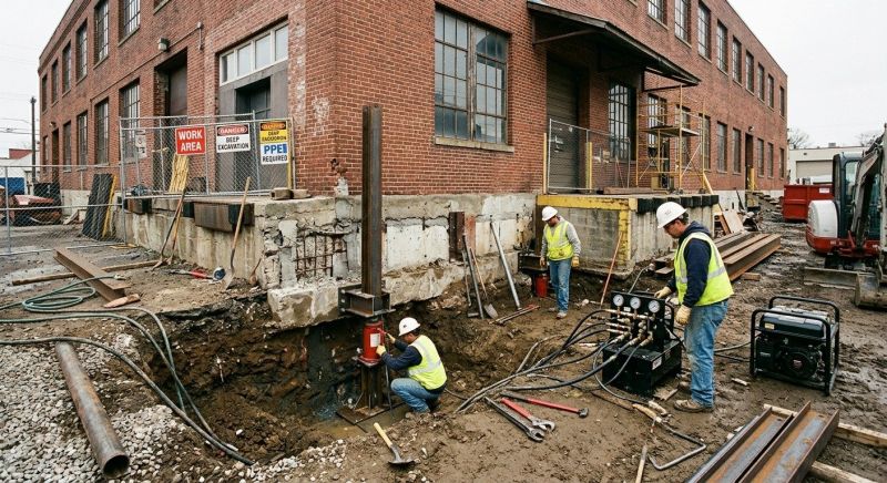 Building Foundation Repair in Enfield, CT