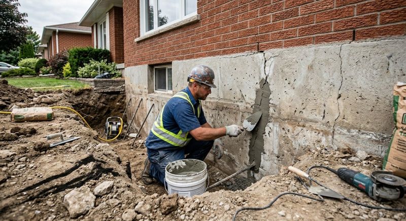Building Foundation Repair in Middletown, CT