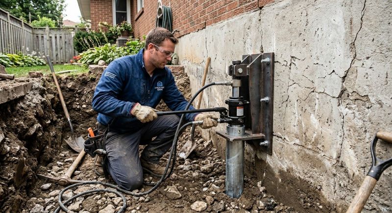 Concrete Foundation Leveling in East Granby, CT