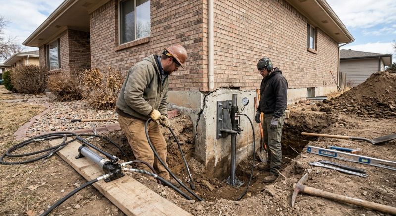 Concrete Foundation Repair in Enfield, CT