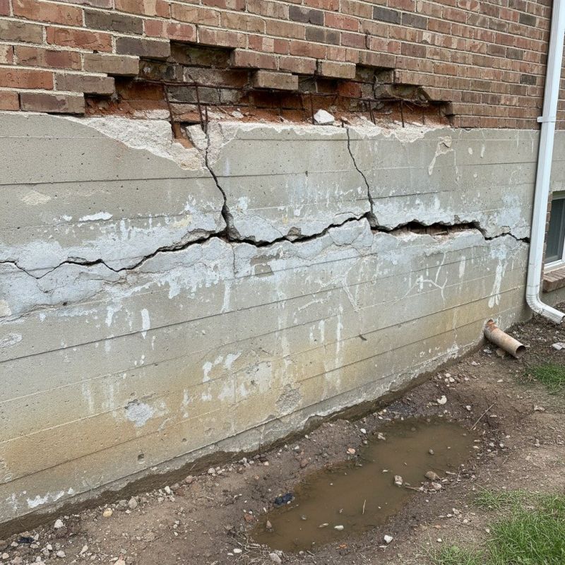 Cracked Foundation Repair in Manchester, CT