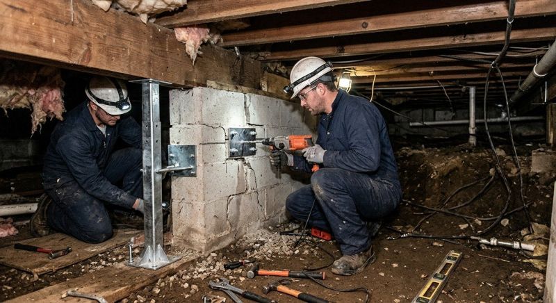 Crawlspace Foundation Repair in Haddam, CT