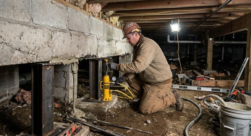 Crawlspace Foundation Repair in Riverton, CT