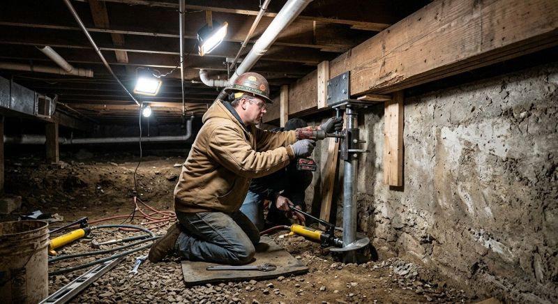 Crawlspace Foundation Repair in West Springfield, MA