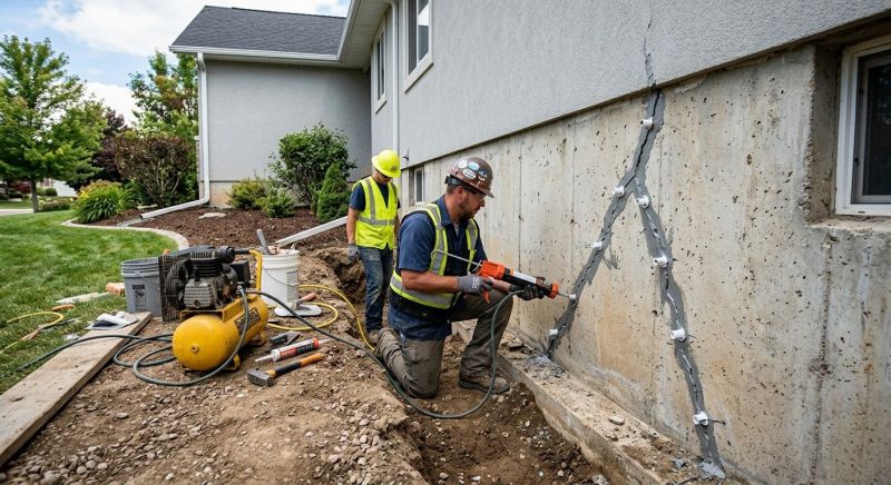Foundation Cracks Repair in Hartford, CT