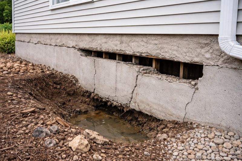 Foundation Damage Repair in Ellington, CT