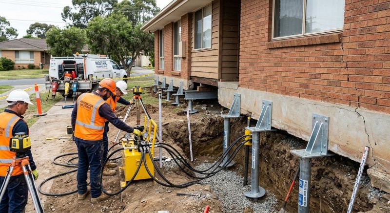 Foundation Jacking in Coventry, CT
