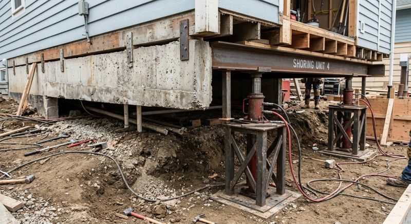 Foundation Jacking in Cromwell, CT