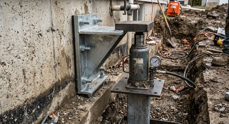 Foundation Jacking in Granby, CT