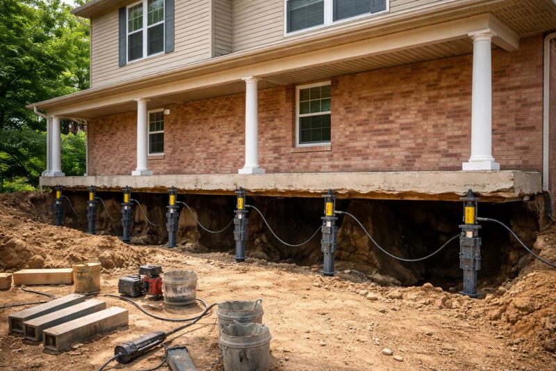 Foundation Jacking in Harwinton, CT