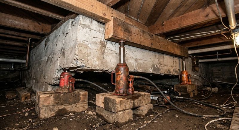 Foundation Jacking in Hartford, CT