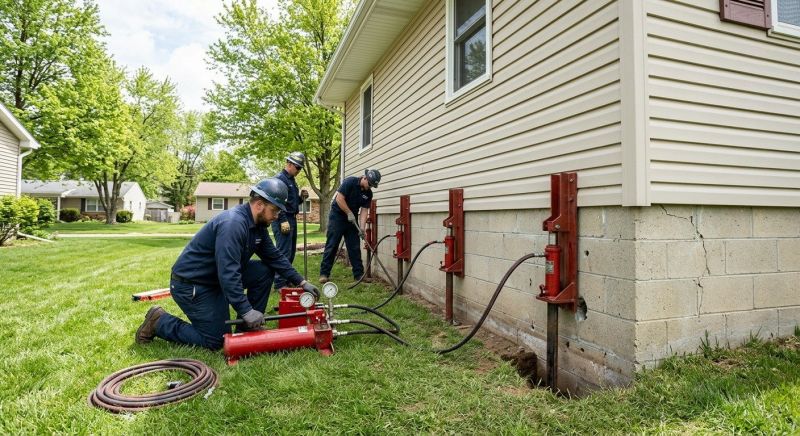 Foundation Jacking in New Britain, CT