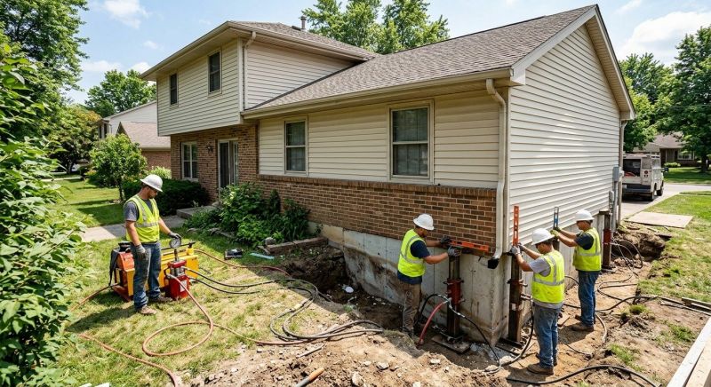 Foundation Jacking in Plainville, CT