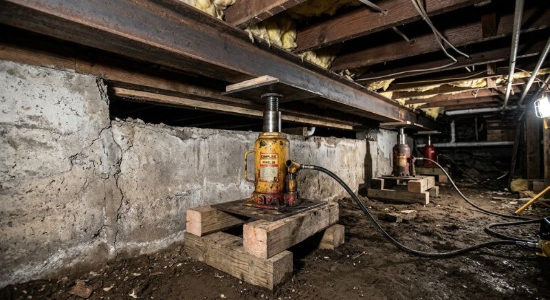 Foundation Jacking in Terryville, CT
