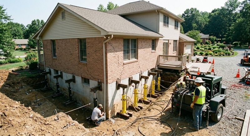 Foundation Jacking in Thomaston, CT