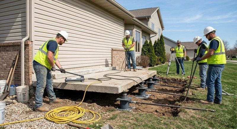 Foundation Lifting in Suffield, CT