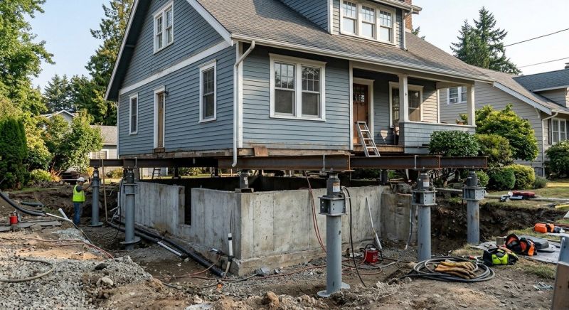 Foundation Raising in Bloomfield, CT