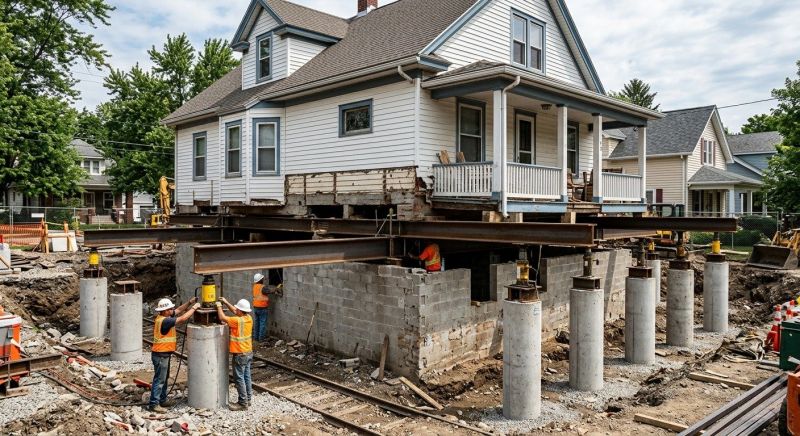 Foundation Raising in Ellington, CT