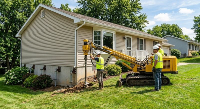 Foundation Raising in Terryville, CT