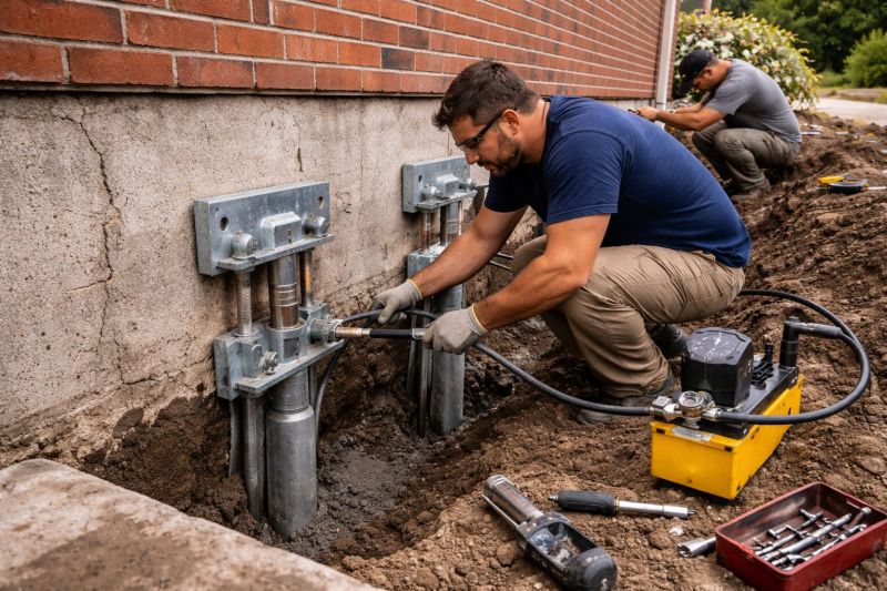 Foundation Repair in Bolton, CT