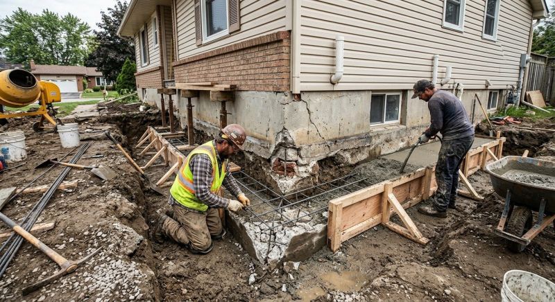Foundation Repair in East Longmeadow, MA