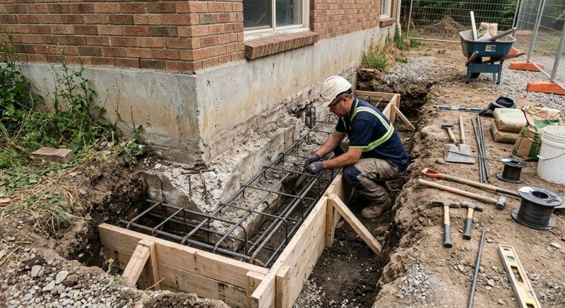 Foundation Repair in Glastonbury, CT