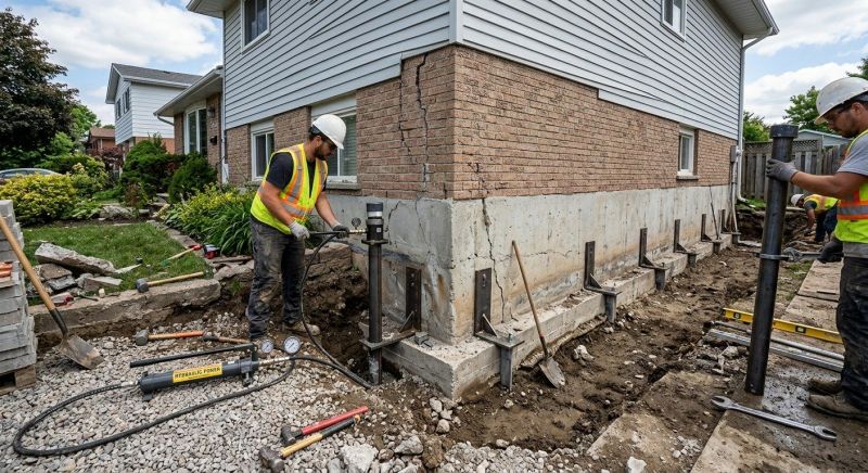 Foundation Stabilizing in Cromwell, CT