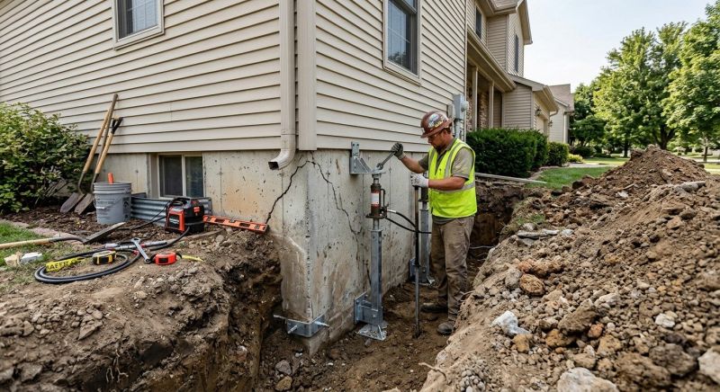 Foundation Stabilizing in Farmington, CT
