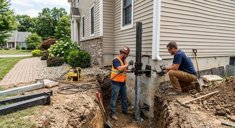 Foundation Stabilizing in Granby, CT