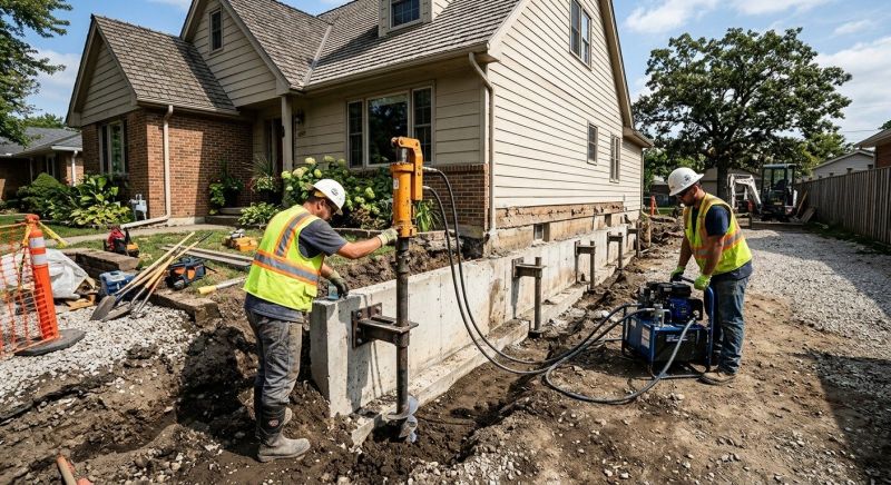 Foundation Stabilizing in Hartford, CT
