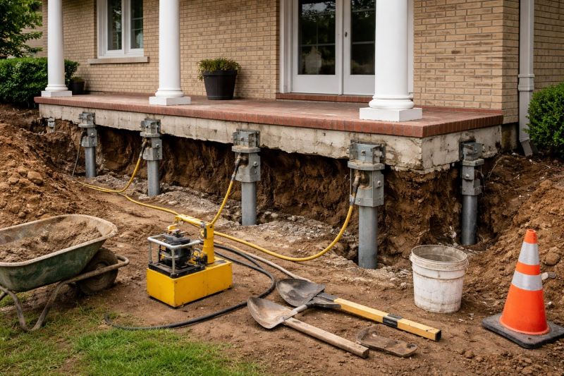 Foundation Stabilizing in Plainville, CT