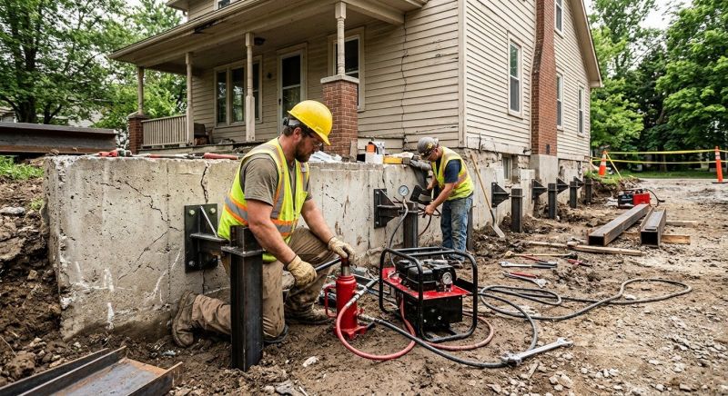 Foundation Stabilizing in Thomaston, CT