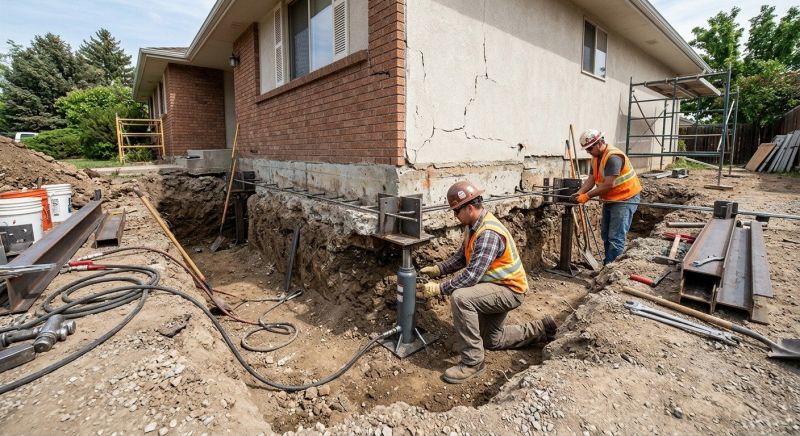Foundation Structural Repair in North Granby, CT