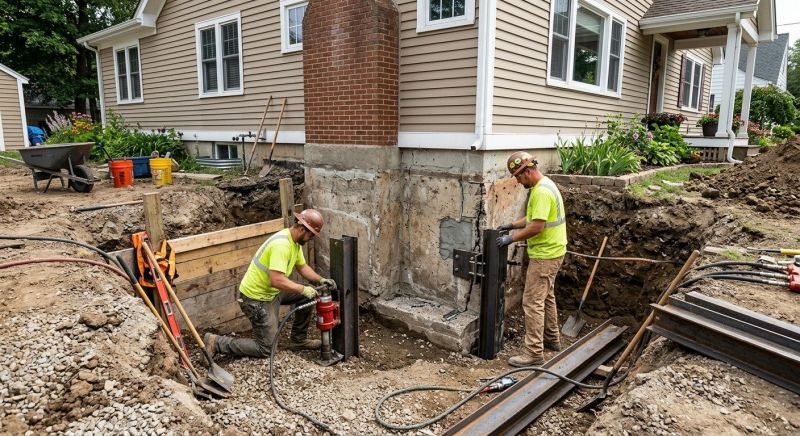 Foundation Structural Repair in North Granby, CT