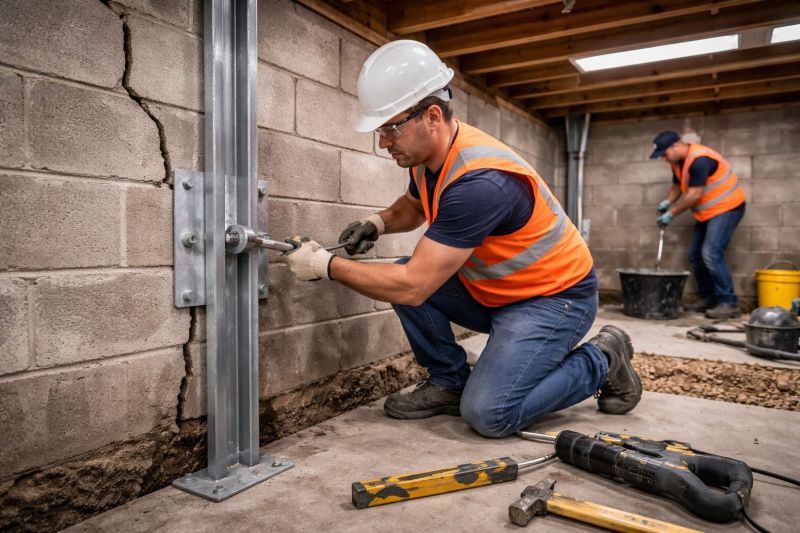 Foundation Structural Repair in Torrington, CT