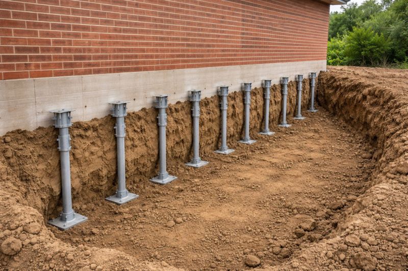 Helical Pile Installation in Hartford, CT