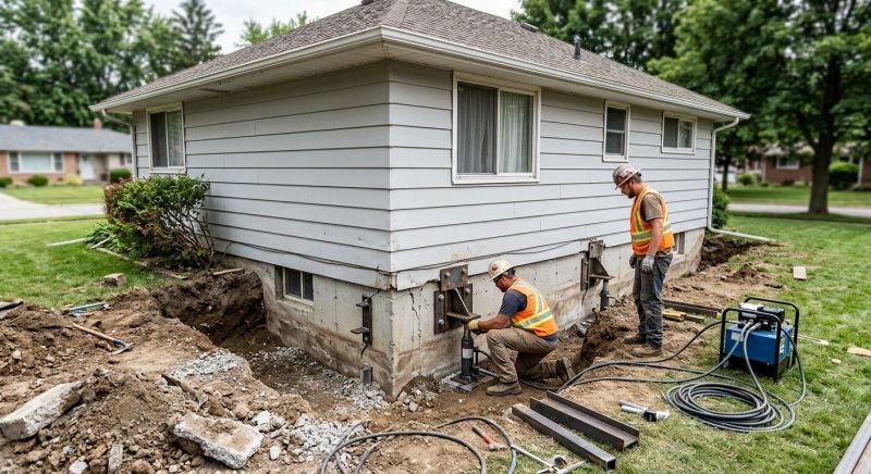 Home Foundation Repair in North Canton, CT