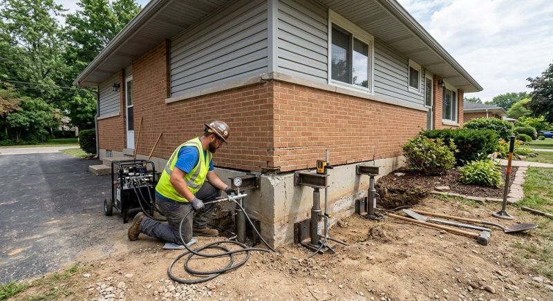 House Leveling in Suffield, CT