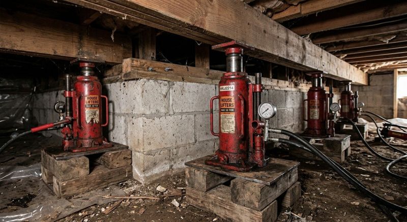 House Settling Repair in Hartford, CT