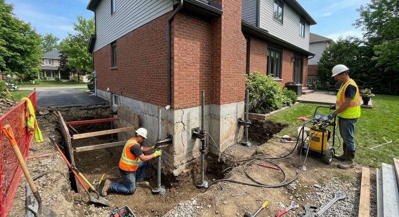 House Underpinning in Hartford, CT