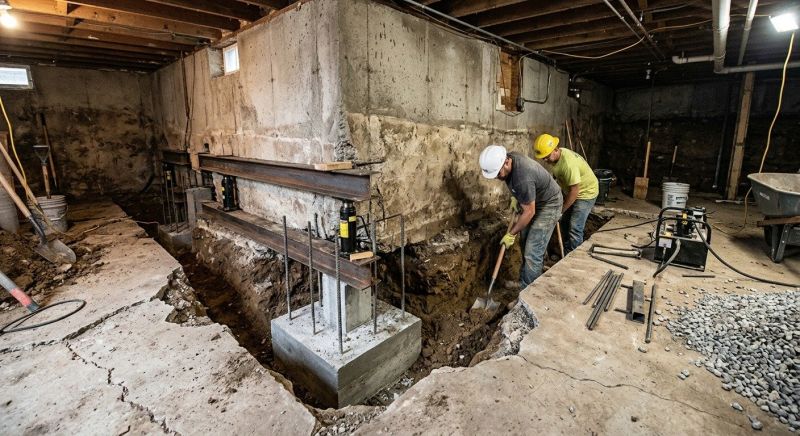 House Underpinning in Hartford, CT