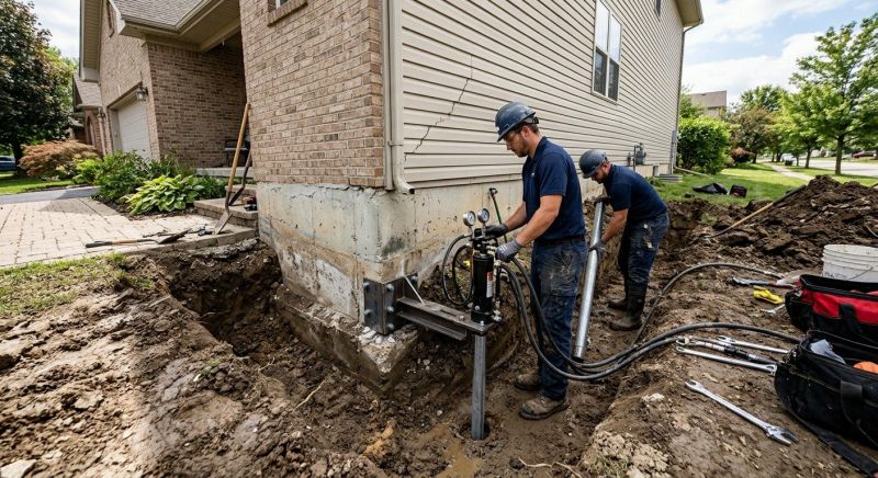 Settling Foundation Service in Agawam, MA