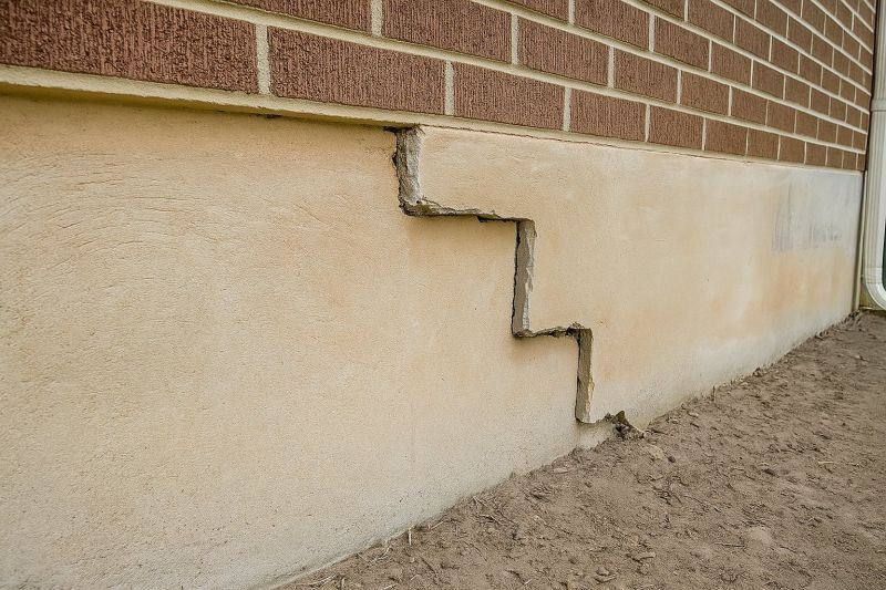 Settling Foundation Service in Higganum, CT