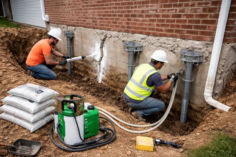 Structural Foundation Repair in Farmington, CT