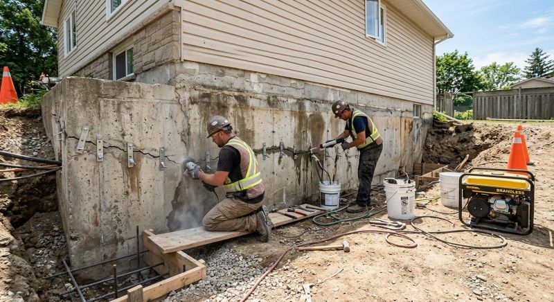 Structural Foundation Repair in New Britain, CT