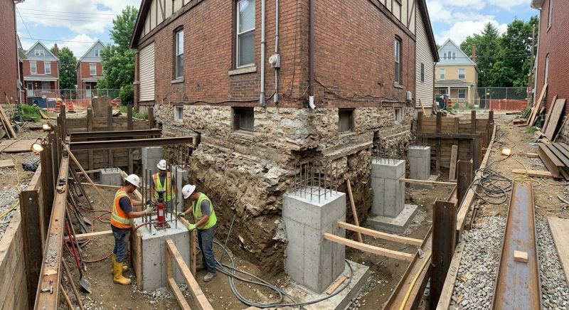 Structural Underpinning in Hartford, CT