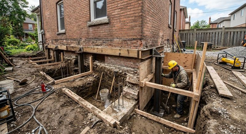 Structural Underpinning in Hartford, CT